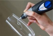 Как можно сделать гравировку на стекле?