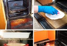 Как быстро и эффективно почистить газовую плиту. от жира и нагара?