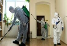 Особенности дезинфекции помещений