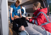 Транспортировка пациента в лечебное отделение