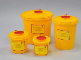 Контейнер для медицинских отходов класса Б: рекомендации